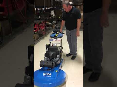 Youtube External Video Step by step instructions on starting up and using your propane powered LowRider burnisher.