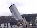 Earthquake causes building to collapse