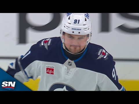 Jets' Cole Perfetti Jams One Home For First Career Playoff Goal