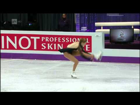 Carolina - Carolina Kostner - Free Skating - 2013 World Figure Skating Championships ISU - Canada London Ontario 16.03.2013 - Real HD video Commentator: Laura Lepisto T...