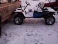 1976 Harley golf cart 6.5 custom lift