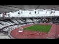 UK News Event : London Olympic Park, visit to new Olympic Stadium and Aquatic Centre, May 2012