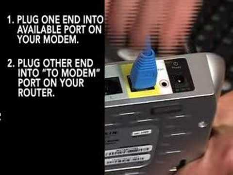how to set belkin router