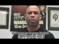 Wanderlei Silva UFC 99 Post Fight Video