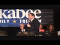 Huckabee Rallys Supporters in Plano