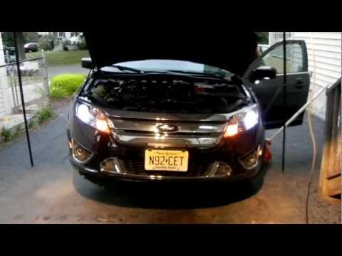 How To: Install HIDs on a 2010 Ford Fusion Sport – 8000k
