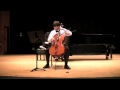 Shostakovich Cello Sonata in d minor (Part 4 of 4), Charles Colwell, cello, June 2009