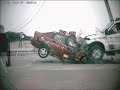 2000-2007 Ford Focus Vs. 2005-2007 Ford F-250/F-350 Full Frontal Impact