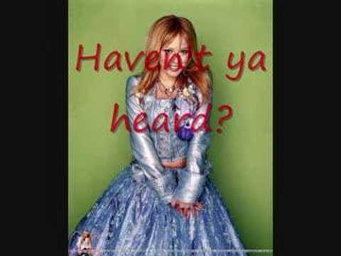 Song- Supergirl By- Hilary Duff with images and lyrics