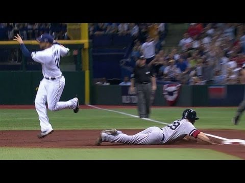 Video: Loney's heads-up play gets two in second