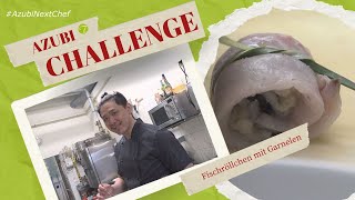 Asiatische Fischröllchen mit Garnelenfüllung | Azubi Challenge