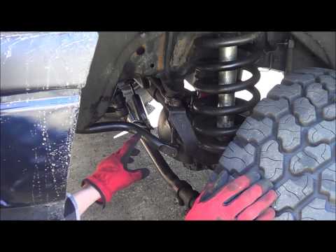 3-9-14 How to replace sway bar links on a 95 Dodge Ram 2500