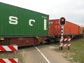 Veolia class66 dieselloc with intermodal april 10 2007!!!!!!