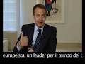 Zapatero sostiene Veltroni (endorsement)