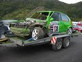 Rallycross NM i Vikedal - VW Golf Crash Rallycross NM i Vikedal - VW Golf Crash
