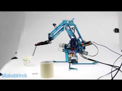 Makeblock Robot Arm Kit Controlled by DIY Joystick