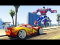 Lightning McQueen BETA для GTA 5 видео 2