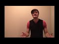 Me Singing All I Ask of You Phantom of the Opera Nick Pitera