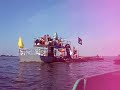 Bandje op partyship de Bruine Ster.