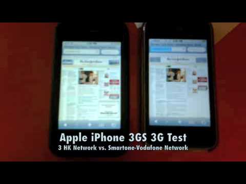 iPhones on Two Different 3G Networks Compared YouTube Preview Image