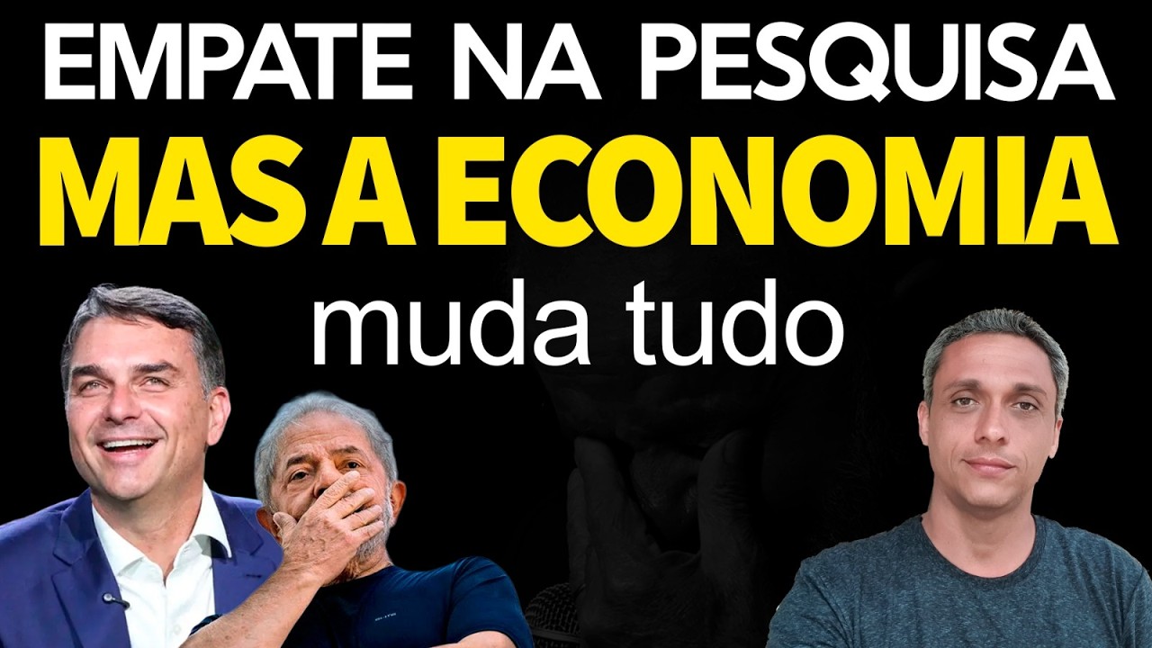 Empate entre LULA e Bolsonaro - Mas 52% vê economia como ruim ou péssima