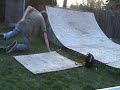 kickflip off halfpipe