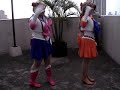 our pretty guardian sailor moon cosplay in the philippines. sailor moon & sailor venus dancing romance! usagi as sailor moon, and senshi as sailor venus. this video was taken during our pre-launch event photoshoot. sailor luna (jillan) does an acrobatic high-kick at the end.