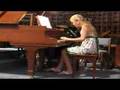 Fiona preforming Emperor Waltz composed by Johann Strauss.
