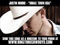 Justin Moore - Small Town USA [New Video + Download] Justin Moore - Small Town USA [New Video + Download] Send this song as a ringtone to your phone at www.ringtonecowboys.com