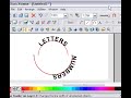 Xara Xtreme Fitting Text to a Curve Xara Xtreme Fitting Text to a Curve