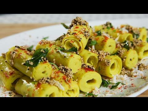 Khandvi Recipe | Gujarati Recipes | How To Make Khandvi | Gujarati Snack Recipe | Ruchi’s Kitchen