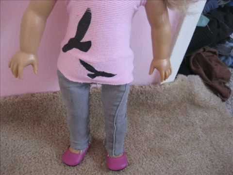 how to make ag doll skinny jeans