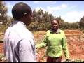 During his recent visit to Baraka Agricultural College in western Kenya, Gortas Country Representative for Kenya, William Keyah, view the students' demonstration plots.