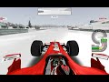 rFactor MMG 2007 - F1 Ferrari F2007 Nurburgring in Snow