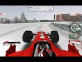 rfactor mmg 2007   f1 ferrari f2007 nurburgring in snow
