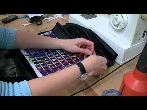 how to make your own needlepoint belt