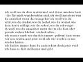almanca damar siir kacirmayin - 2008 ich weiß wie du bist