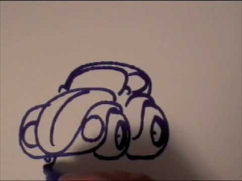 how to draw vw
