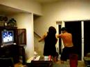auntie lisa and uncle ray were playing boxing. this was filmed by ryan(mia's brother) it's really funny!... ;-p