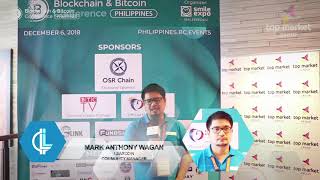 Mark Anthony Wagan - Community Manager- Leax Coin at Blockchain & Bitcoin Conference,Philippines