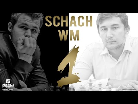 Schach WM 2016: Carlsen - Karjakin Partie 1 Schach  ...