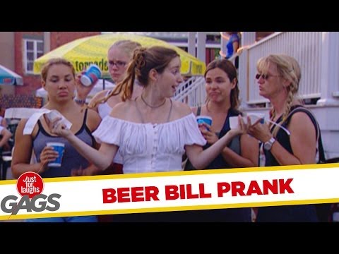 Beer Bill Prank
