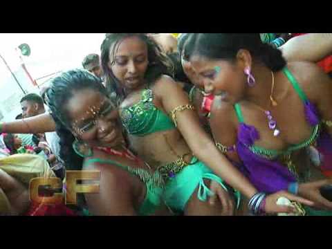 Trinidad carnival 2010 in Tribe Band.flv