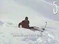 Caidas en ski y snowboard