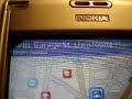 Nokia Maps avec un Nokia E61