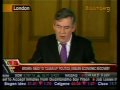 Brown Addresses Cabinet Reshuffle - Bloomberg