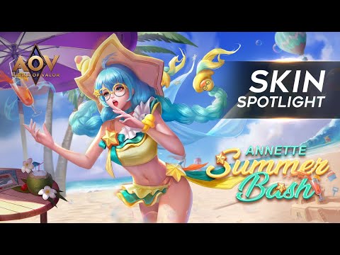 Annette Summer Bash - Codex S20 Summer Paradise - Garena AOV (Arena of Valor)