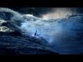 Nighttime kayaking down waterfalls - Rheinfall by Night