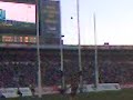 Scott Welsh kicks a goal