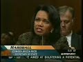 Condoleeza Rice getting owned by Dems and Repubs about Iraq